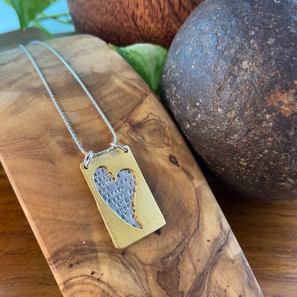 KCB Necklace Helen Keller Quote - Picture 1 of 13